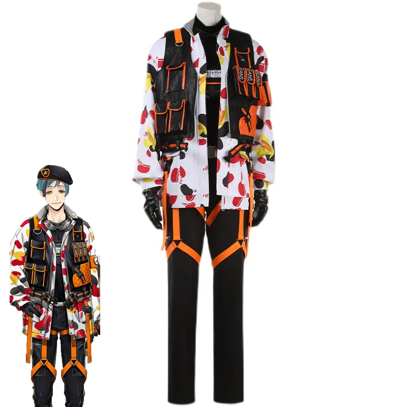 Game Twisted Wonderland Octavinelle Floyd Cosplay Costume Fancy Party Outfits Halloween Carnival Uniforms Custom Made