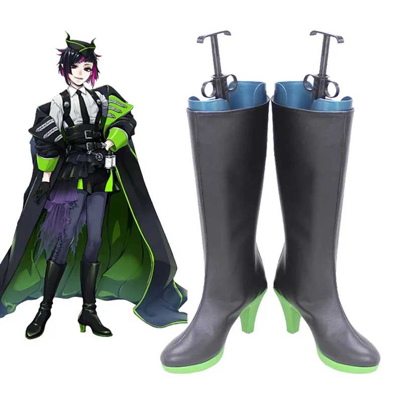 Twisted Wonderland Lilia Vanrouge Cosplay Boots Diasomnia Sleeping Beauty Lilia Shoes Anime Game Coser Long Boot