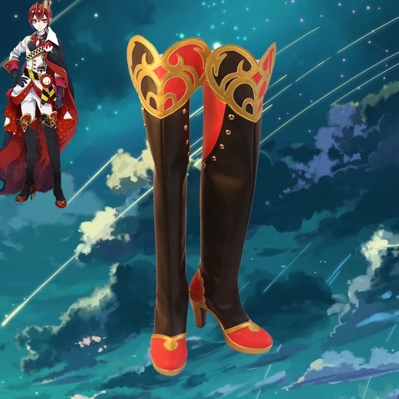 2020 Nuove Scarpe Cosplay Ritorto Wonderland Riddle Alice Nel Paese Delle Meraviglie Cos Cos Scarpe Accessori H