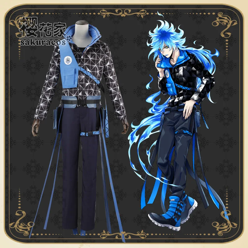 Costume Cosplay Attorcigliato Idia Shroud Uniform Spedizione Gratuita F
