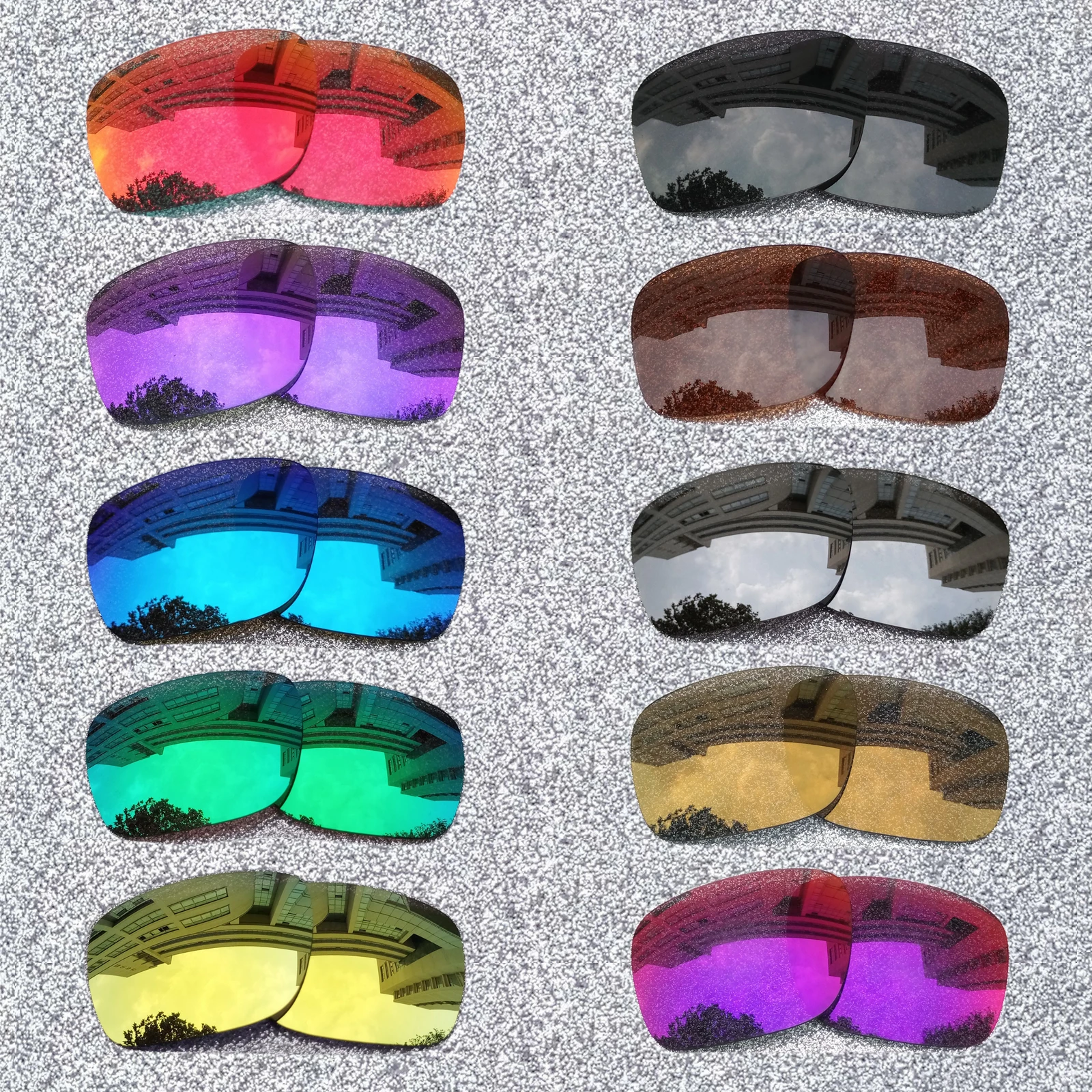 Lenti Di Ricambio Polarizzate Hdtac Per-Oakley Splice Occhiali Da Sole Opzioni Multicolori