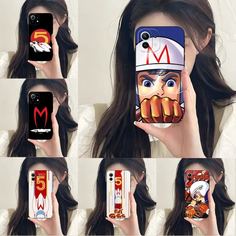 Custodia Per Telefono Anime Speed Racer Mach Five Per Xiaomi Pocof3 X3 Gt M3 X4Pro Note 10Pro Redmi Poco X3 Nfc Note 11 11T 10 Pro Plus
