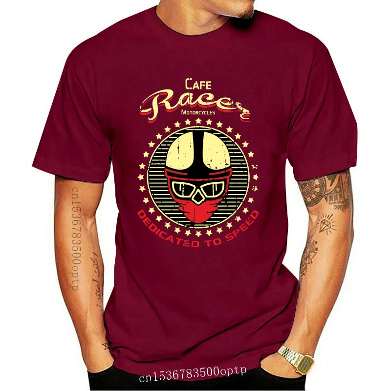 Tee Cafe Racer Dedicato Alla T-Shirt Speed-Direttamente Da Stockist Magliette Divertenti Tee Unisex Divertenti Vestiti Larghi-