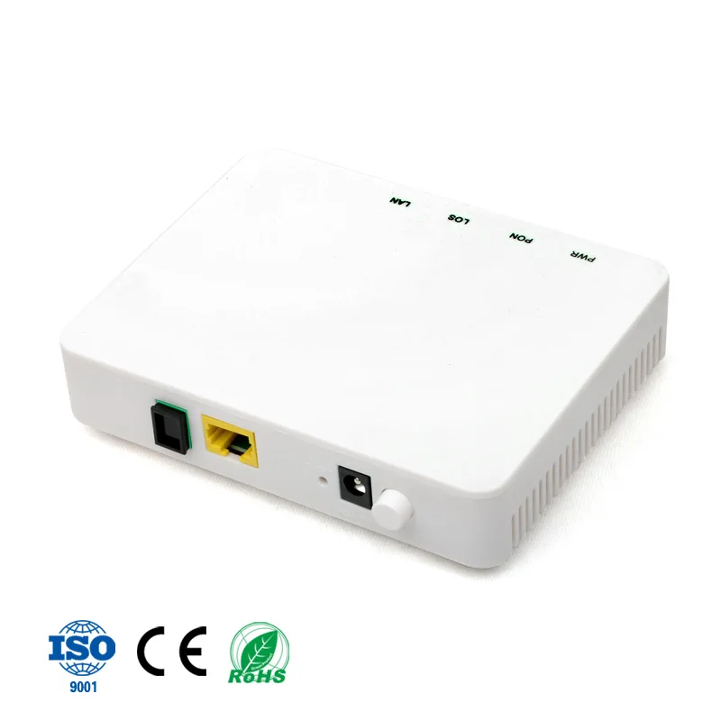 Gpon Onu In Fibra Ottica Rj45 Ont Gp-125 Ftth Terminale Gpon Onu 1 Porta Olt Onu 1.25G Fttb