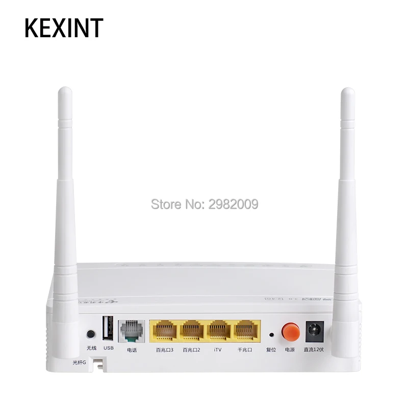Rete In Fibra Ont Dispositivo Gigabit Onu Gepon 1Ge 3 Fe 1 Pots Wifi Muslimxpon