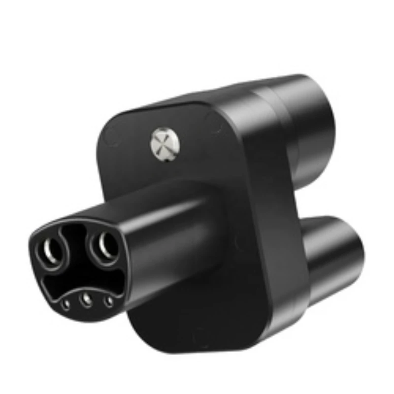 Adattatore Per Caricabatterie Wallbox Ev Eu Per Adattatore Tesla Adattatore Chademo Ccs2 Nero Per Tesla