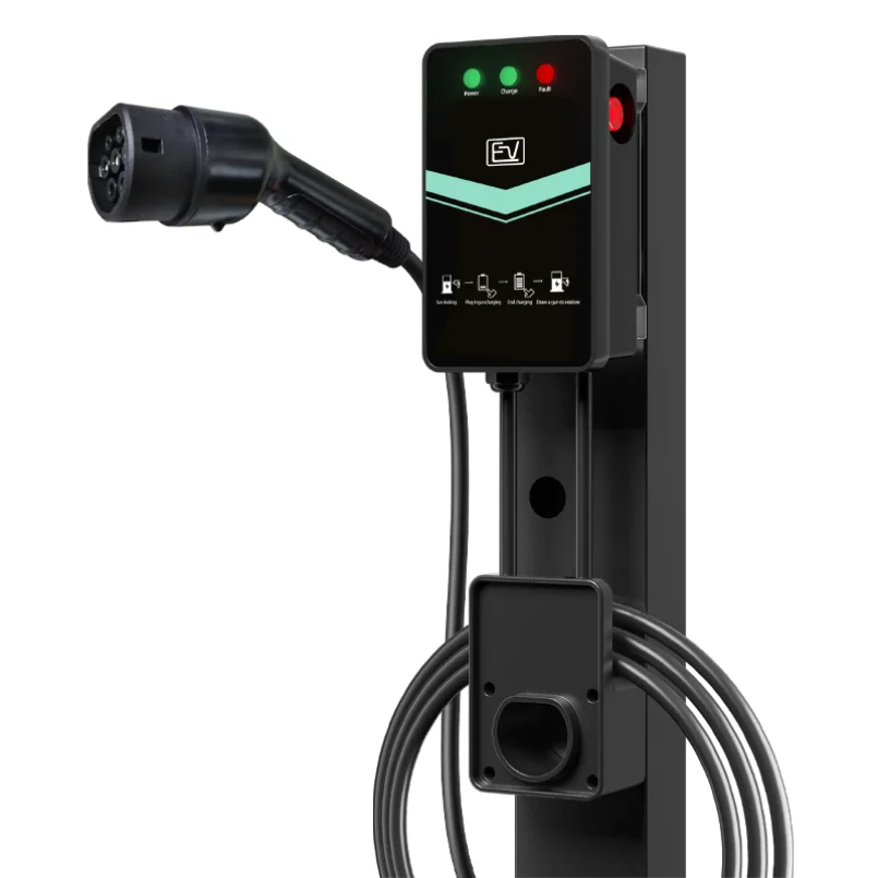 Caricabatteria Ev Per Pile Di Ricarica Per Telefono Cellulare Pubblico Certificato Ce Wallbox 22Kw Per Vw Byd Tesla
