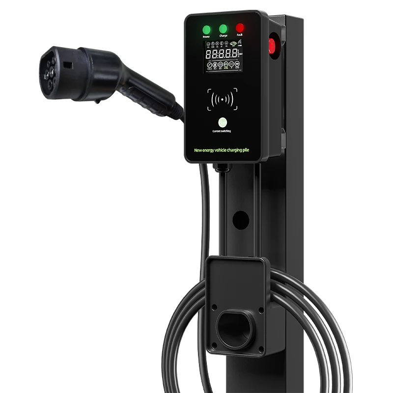 Caricabatteria Per Auto Elettrica 7Kw 8 A 32Amp Caricatore Ev Wallbox Tipo 2 Stazioni Di Ricarica Tipo 1 Cavo Di Ricarica Gbt Per Tesla Hyundai Kia