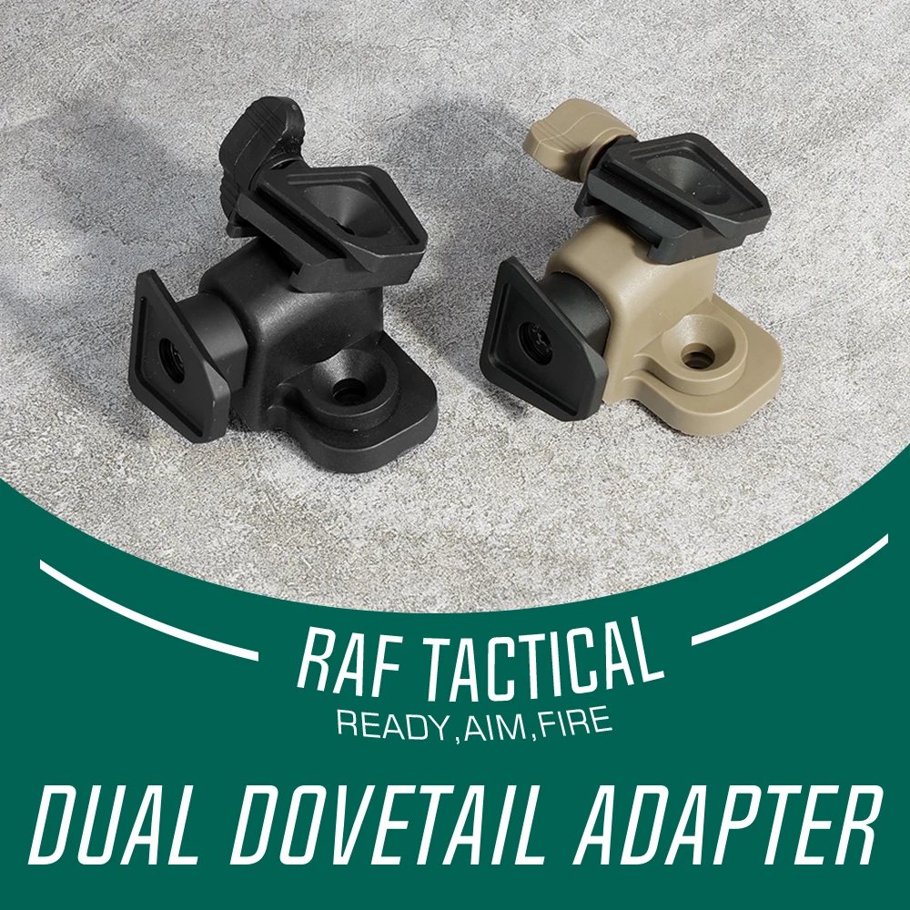 Sotac Tactical Dual Adattatore A Coda Di Rondine Per Pvs-14, Pvs-14