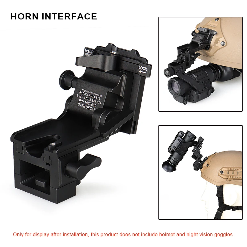 Caccia Airsoft Accessori Night Vision Goggle Mount Le Braccia Nvg Mount Per Pvs-7 Pvs-14 Pvs-15 Pvs-18 Pvs-21 Di Montaggio Casco 24-0237