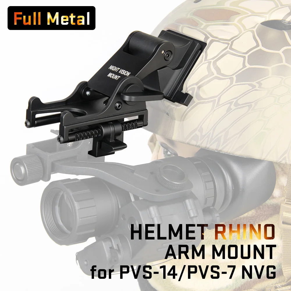 Spedizione Gratuita Tattico Pvs-Night Vision Scope Mount Helmet Mount Per La Caccia All'Aperto Os24-0131