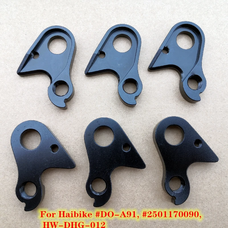 2Pc Cnc Bicicletta Deragliatore Gancio Per Haibike # Do-A91 #2501170090 Sduro Hardseven Hardlife Hardnine Cross Xduro Trekking Dropout