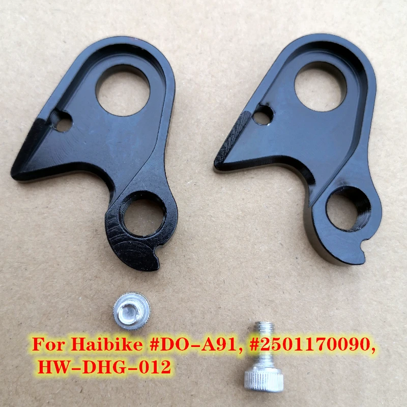 2Pc Cnc Bicicletta Deragliatore Gancio Per Haibike # Do-A91 #2501170090 Sduro Hardseven Hardlife Hardnine Cross Xduro Trekking Dropout