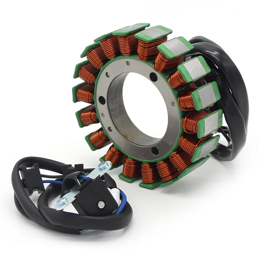 Moto Accensione Generatore Statore Bobina Comp Per Kawasaki Klf400 Bayou 400 4Wd Euro 1993-1995 1996 1997 1998 1999 21003-1243