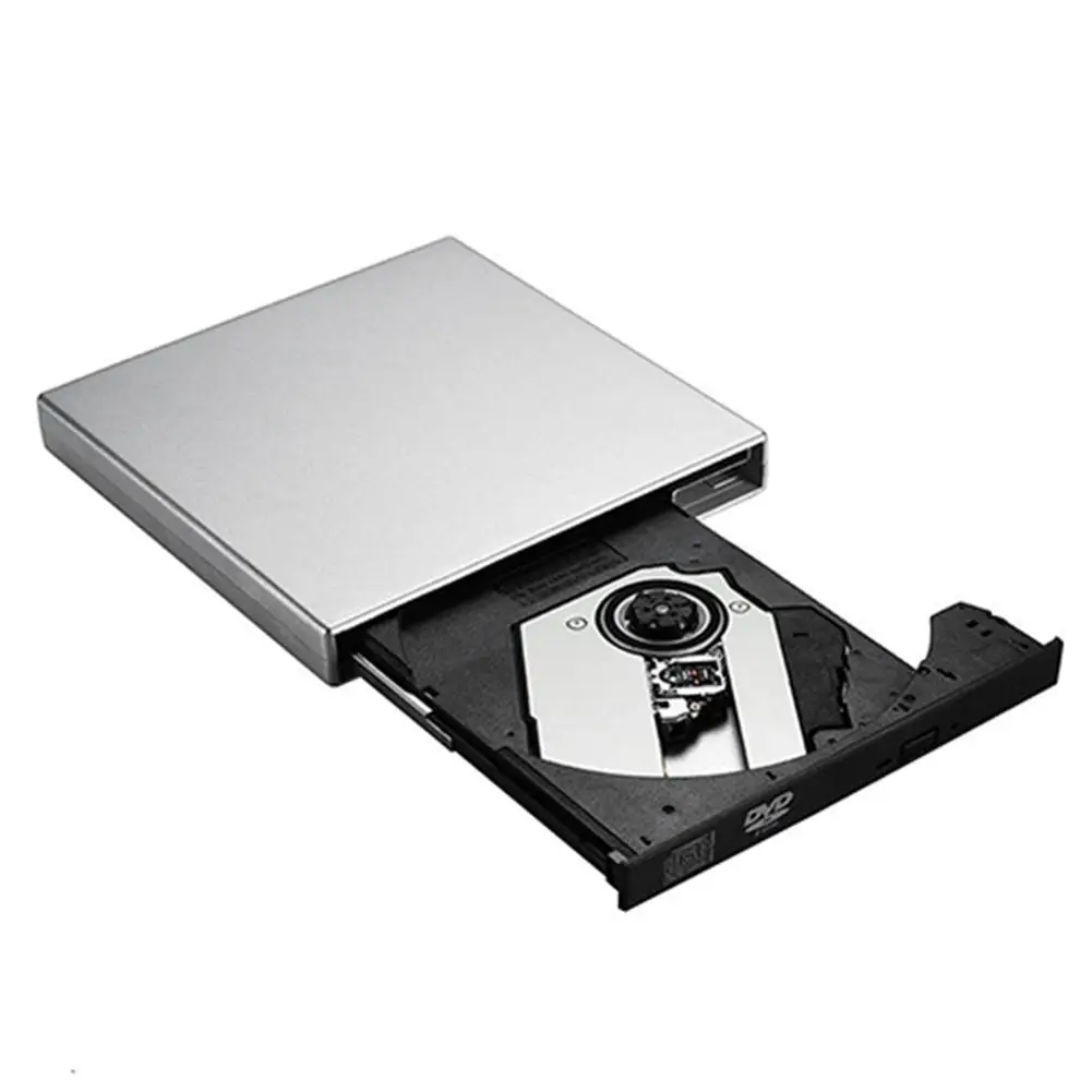 Nuovo Universale Dvd Esterno Usb Drive Ottico 24X Cd Recorder Player Per Pc Del Computer Portatile