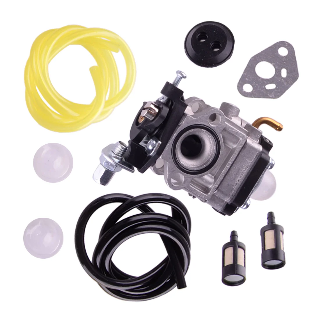 Kit Carburatore Adatto Per Fuxtec Fx-Lbs 126 Fx-Lb 126 133T Aspirapolvere Per Foglie Nuovo