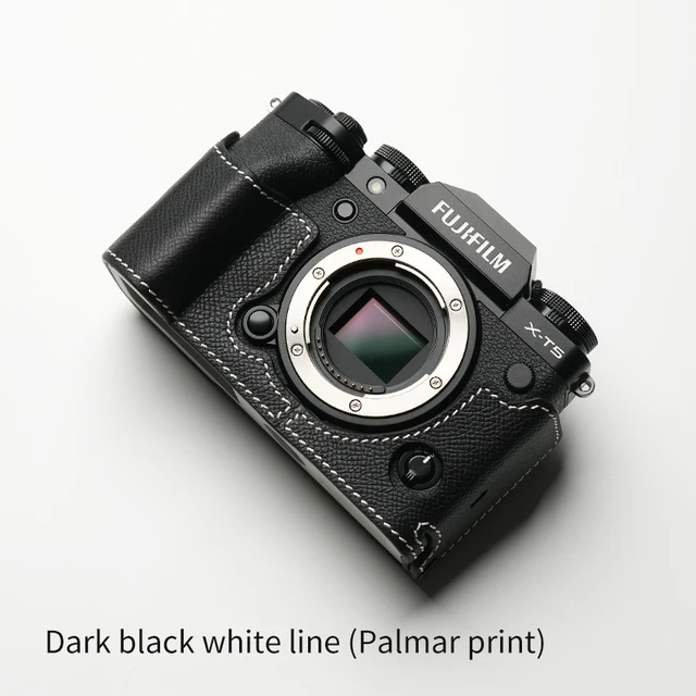 Per Fuji X-T5 Xt5 Fotocamera Fatta A Mano In Vera Pelle Custodia Per Fotocamera Video Mezza Borsa Xt5 X-T5 Body Per Fotocamera
