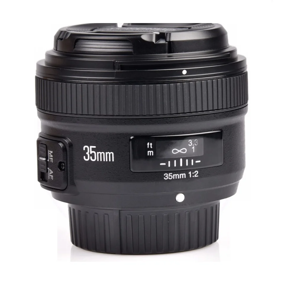 Vendita Yongnuo Lens Yn 35Mm F2N Lens Per Nikon Grandangolare Grande Apertura Obiettivo Fisso Con Messa A Fuoco Automatica Yn 35 Mm Con Borsa Per Foto