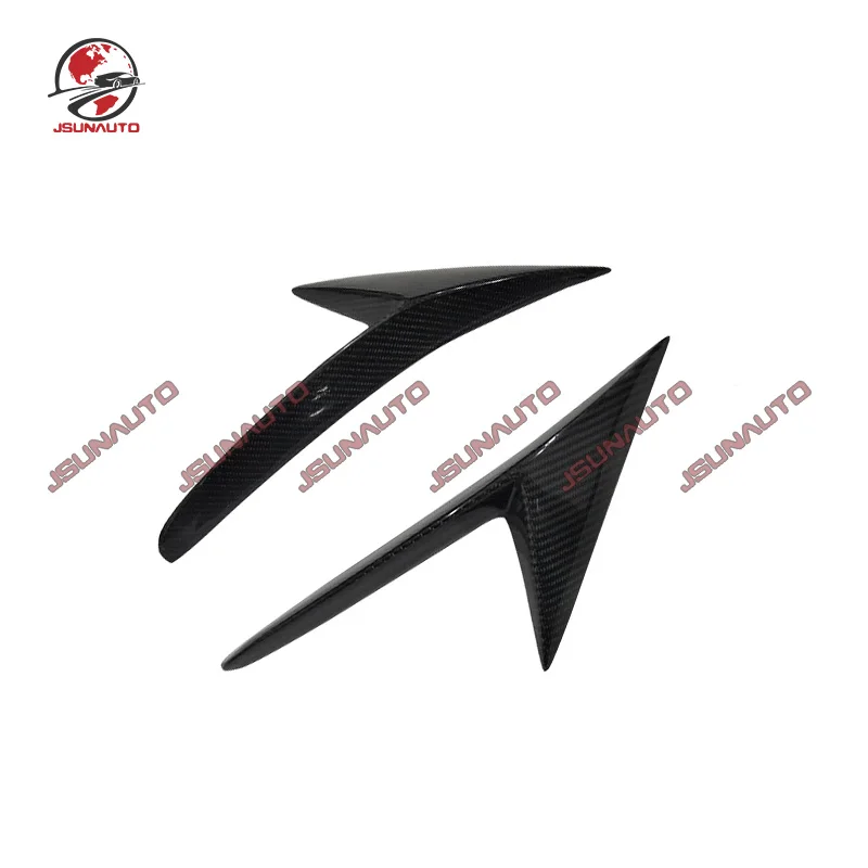 Carbon Fiber Front Bumper Splitter For Mclaren Mp4-12C Front Bumper Side Air Knife Carbon Accessories For Mclaren 650S Kit