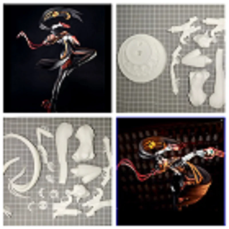 Lindenking1/6 1/8 Stampa 3D Bayonetta Garage Kit Gk Personaggio Gioco Figura Modello Bianco Regalo Non Verniciato Di Per Modeler A140