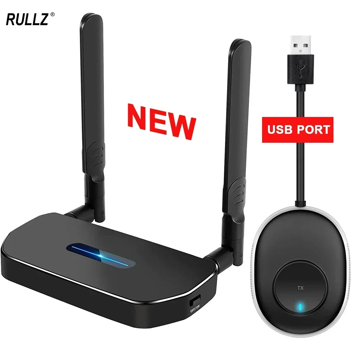 Usb Wireless Hdmi Extender Video Trasmettitore E Ricevitore Schermo Condividi Meeting Projection Per Telefono Pc Laptop To Tv Monitor 50M