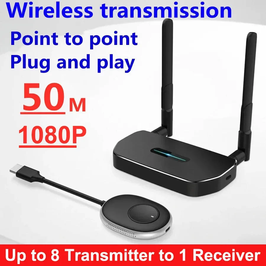 Trasmettitore Hdmi Wireless Ricevitore Video Condividi Display Extender Adattatore Per Fotocamera Laptop Pc Phone To Tv Monitor Proiettore Vga