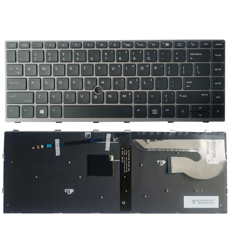 Nuovo Us Tastiera Del Computer Portatile Per Per Hp Zbook 14U G5 14U G6 Inglese L12375-001 L15540-001