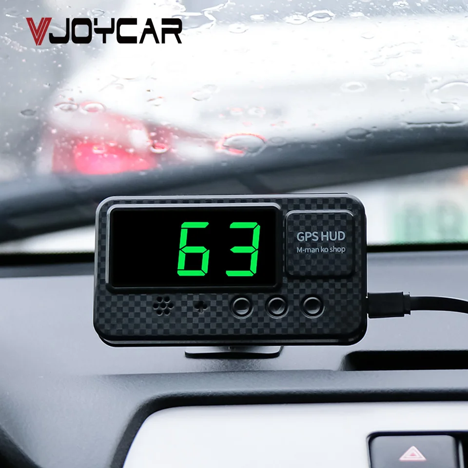 Vjoycar Universal Gps Hud Tachimetro Car Digital Speed Head Up Display Allarme Velocità Eccessiva Kmh Mph Auto Accessori Elettronici