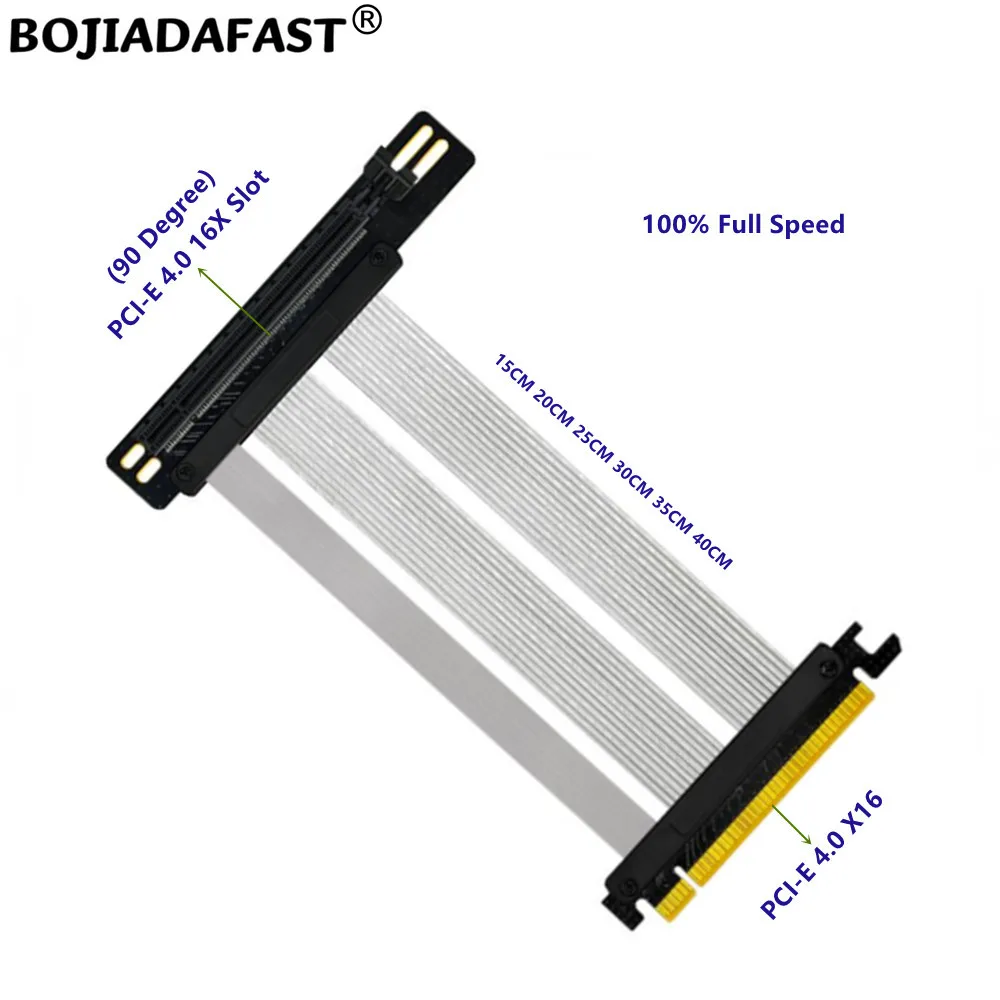 Pci Express Pci-E 4.0 Cavo Di Prolunga Riser Per Scheda Video Grafica Da 16X A X16 20Cm Per Rtx4070Ti Rtx4080Ti Rx6800Xt Rx6900Xt