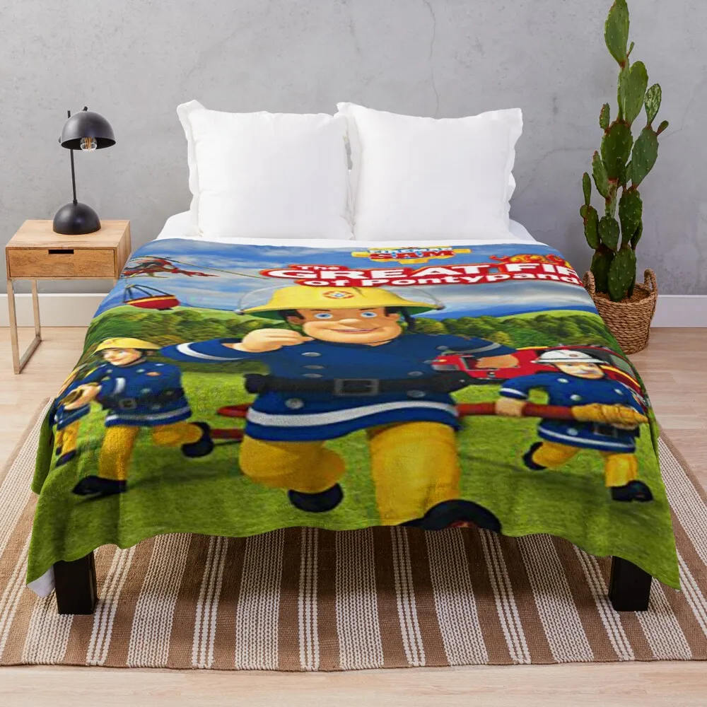 Pompiere Sam Pompiere Sam Giocattoli Pompiere Sam Pigiama Pompiere Sam Forniture Per Feste Di Compleanno Pompiere Sam Vestiti Coperta Da Tiro
