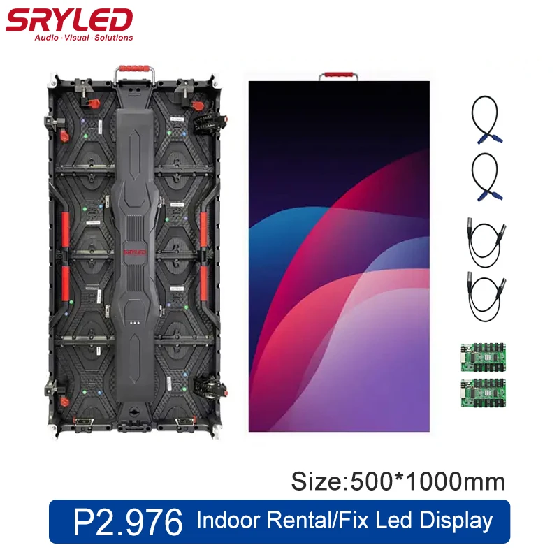 Sryled Indoor Rental Led Video Wall Panel Full Color Easy Assemblare Shopping Mall Sfondo Led Tv Pantalla
