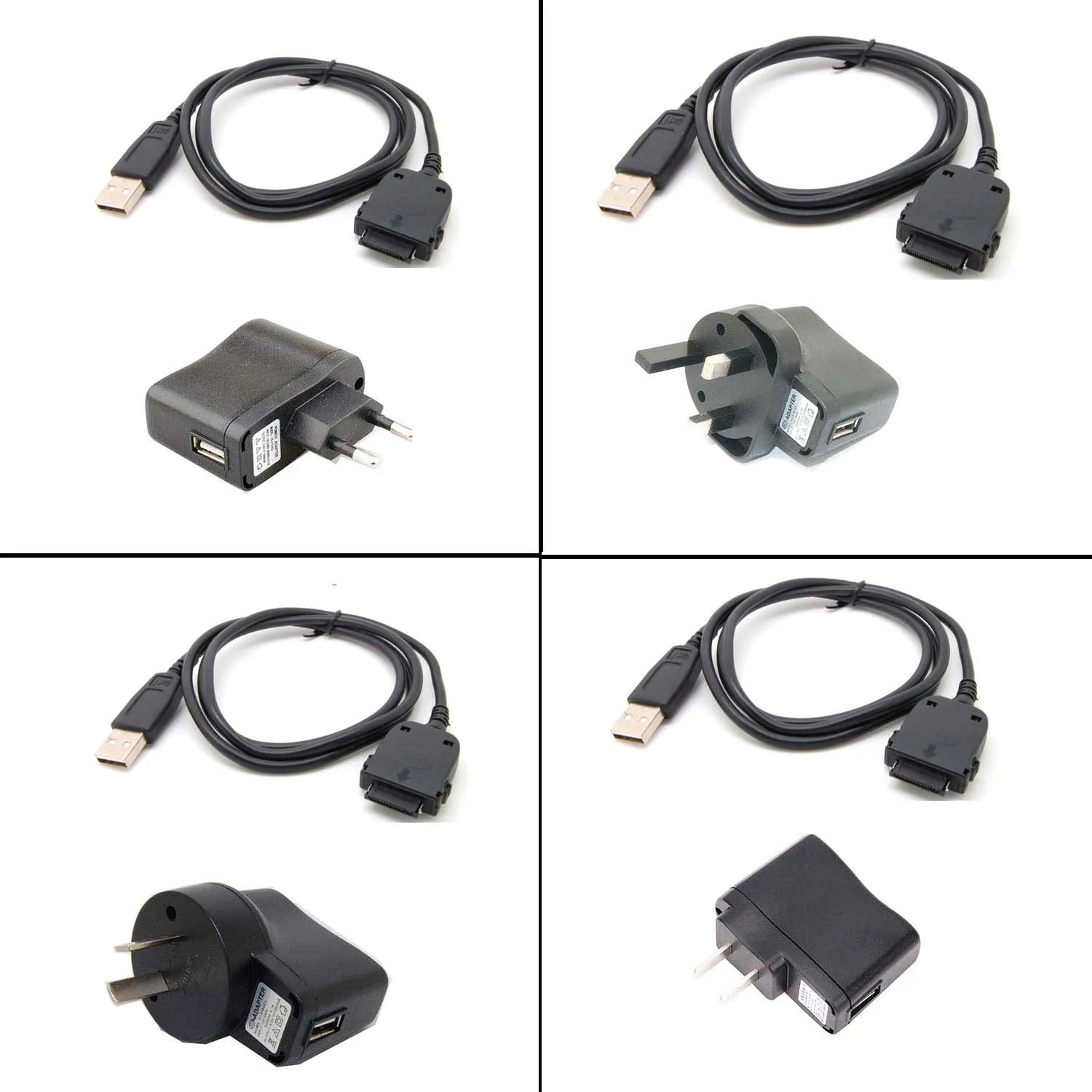 Usb Di Sincronizzazione Di Dati E Caricatore Della Parete Del Cavo Per Hp Ipaq H3950/H3955/H3970/H3975 H4150/4155/ H4350/4355/ Hx4700/Hx4705 H5400/H54