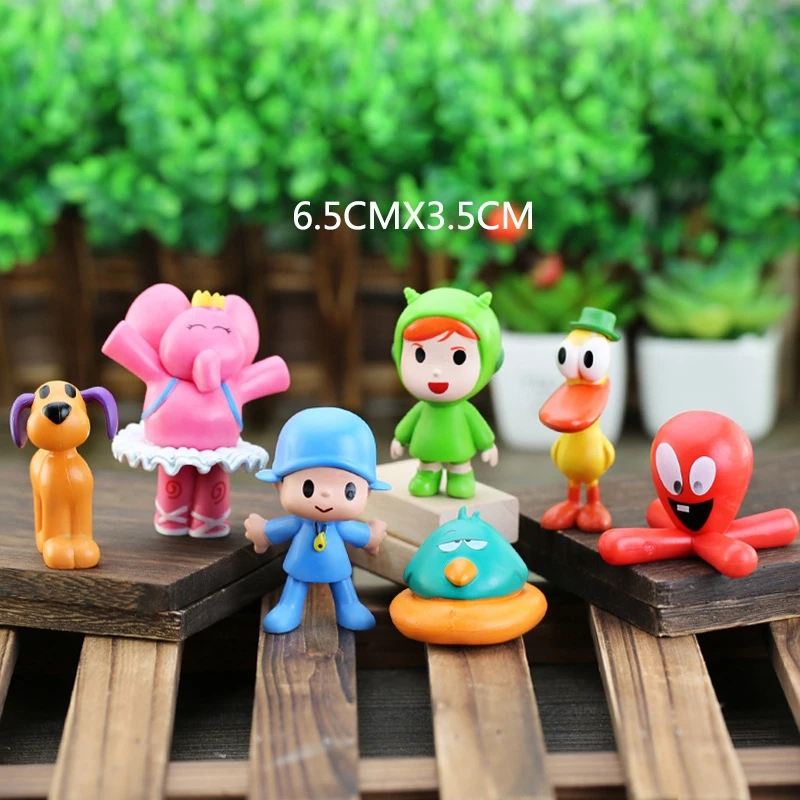 Anime Loula Sleepy Bird Action Figure Toys P Youyou Plastic Cake Ornaments Doll Elly Pato Pvc Model Figures