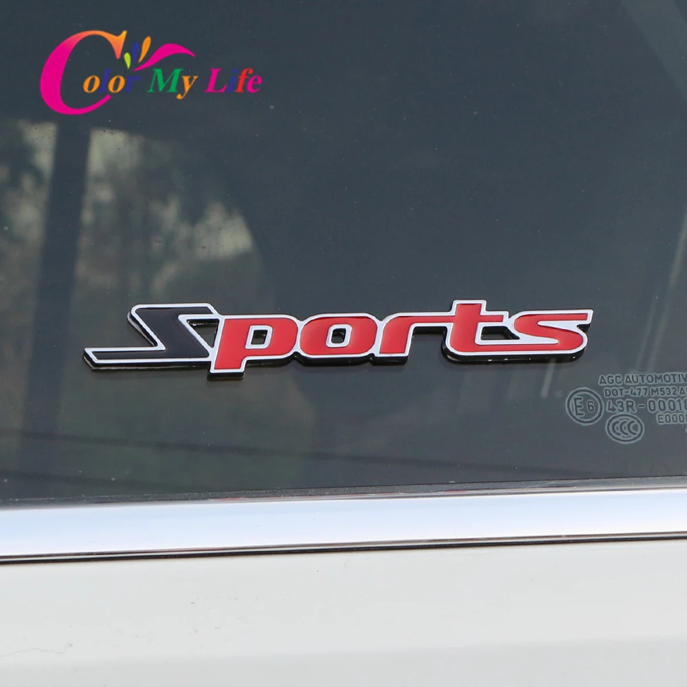 Color My Life Car Sport Sticker Adesivi Sportivi Per Mercedes Benz A180 A200 W203 W210 W211 Amg W204 C E S Cls Clk Cla Slk Classe