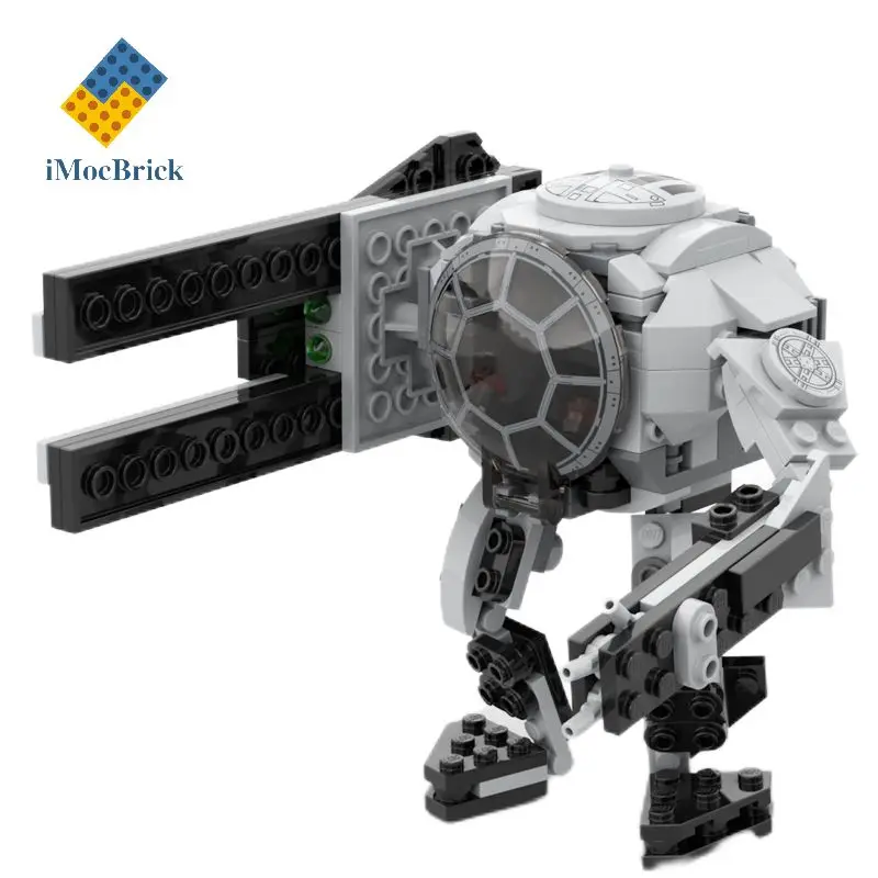 219 Parti Mocs Star Movie Bricks Set Imperia Tie Mech Starfighters Fighter Kit Building Blocks Giocattoli Per Bambini Regalo