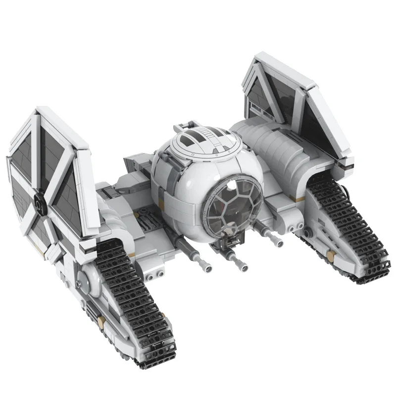 Moc-137567 Tie Mauler (Tie Ap-1) Di Tiebreak Building Blocks Fighter Model Educational Toy Set