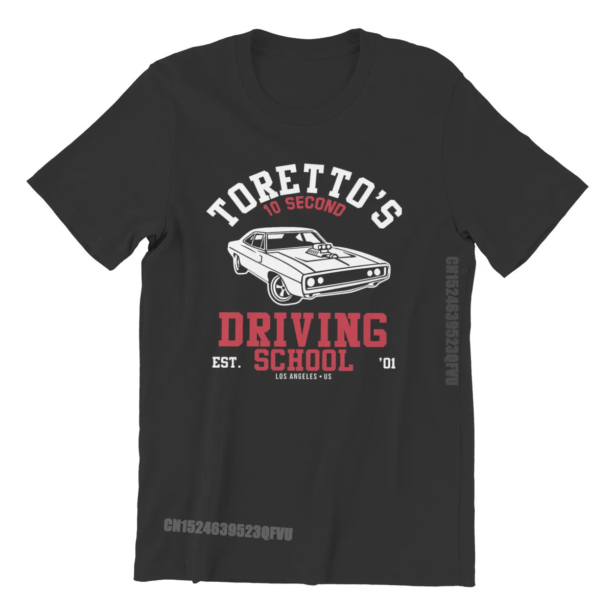 Torettos Driving School Special Tshirts Fast &Amp; Furious 9 Film Leisure Plus Size Men T Shirts Newest T-Shirt For Men Women
