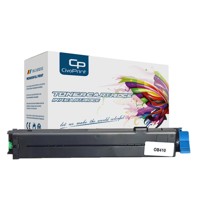 1 Pz Compatibile B410 B400 B420 B430 Cartuccia Di Toner Per Oki B400 B410 B410D B410Dn B420Dn B430D B430Dn B440Dn Mb460 Mb470 Mb480