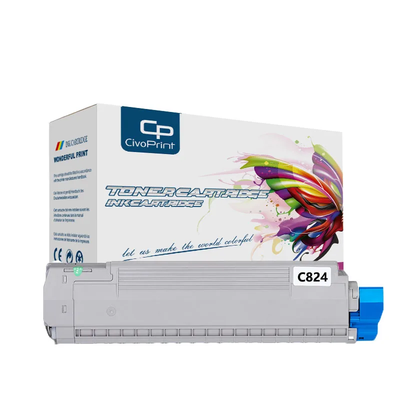Civoprint Trasferimento Cartuccia Toner Bianco Per Oki C824 C824N C824Dn C834 C834Nw C844 C844Dnw C835 C835Dnwt Cartuccia Toner Bianco