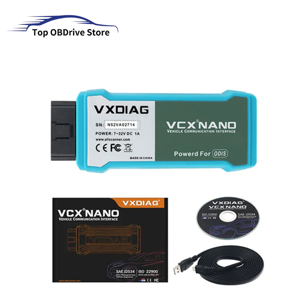 Originale Vxdiag Vcx Nano Per Vw Wifi Obd2 Code Scanner Programmazione Ecu Online Strumento Diagnostico Per Auto Sano Con Oki 5054A 6154A