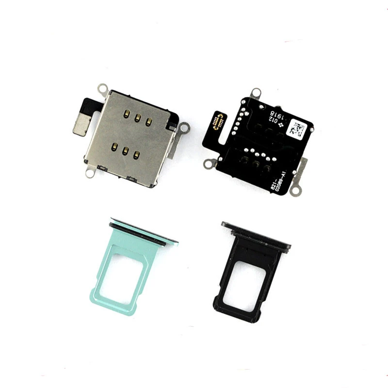 Per Apple Iphone 11 Cavo Dual Card Per Iphone 11 Dual Card 11A Generazione Dual Card Slot Cable Assembly + Gift Card Tray