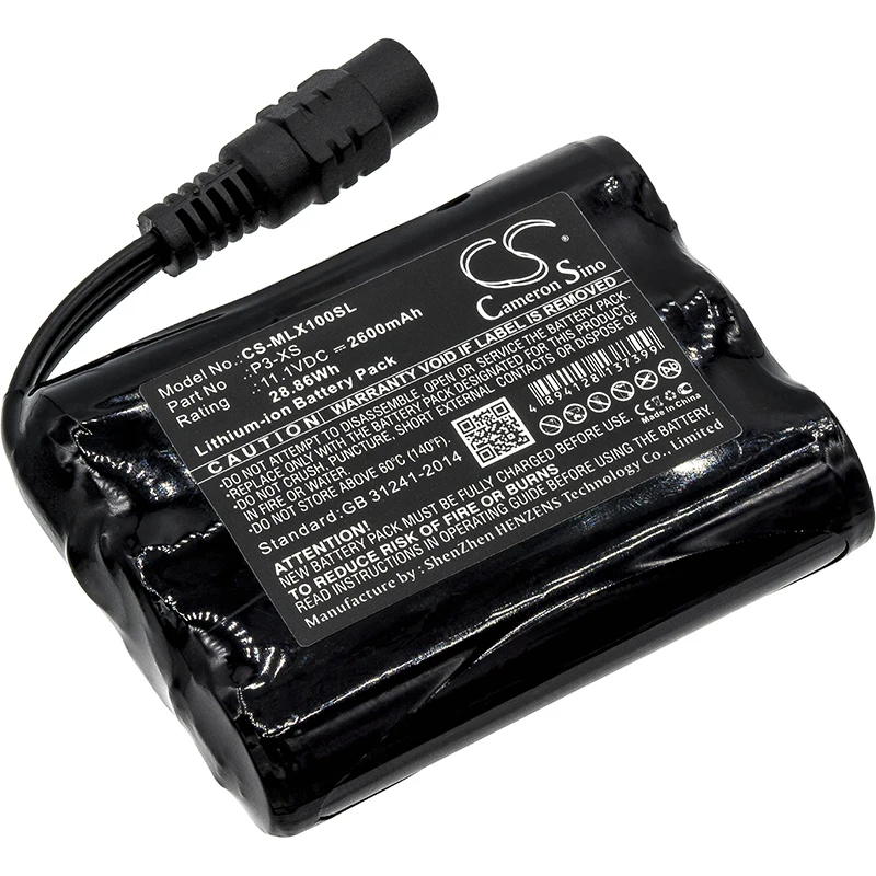 Batteria Minelab 2600 Da P3-Xs Mah Per Sovrana Xs