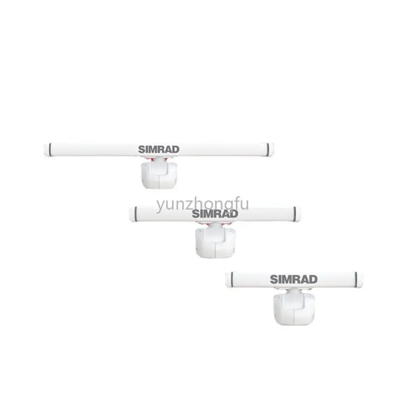 Norvegese Simrad Halo3 4 6 Radar Marine Pulse Compression Cross Bar Scanner A Stato Solido 72 Miglia Nautiche