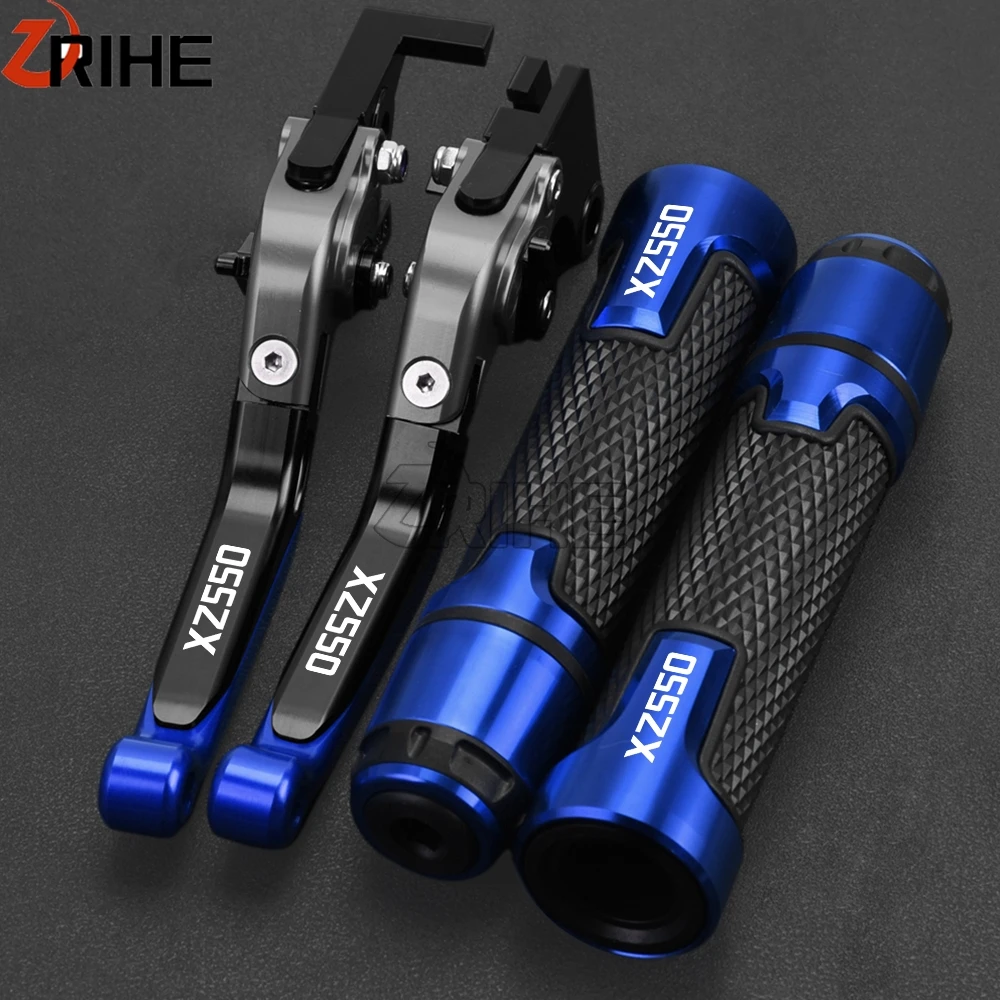 Manopole Leva Frizione Freno Regolabili Estremità Manubrio Moto Per Yamaha Xz550 Xz 550 Xz-550 1982 1983 1984 1985 1986 Accessorio