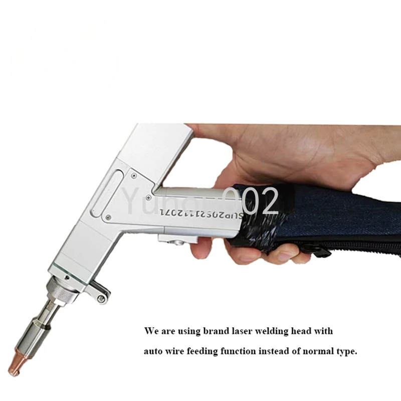 Tech Handheld 1500W Wobble Fiber Marking Taglio Testa Di Saldatura Laser Inossidabile Pistola Per Saldatura Laser Per Saldatrice Laser Rhk