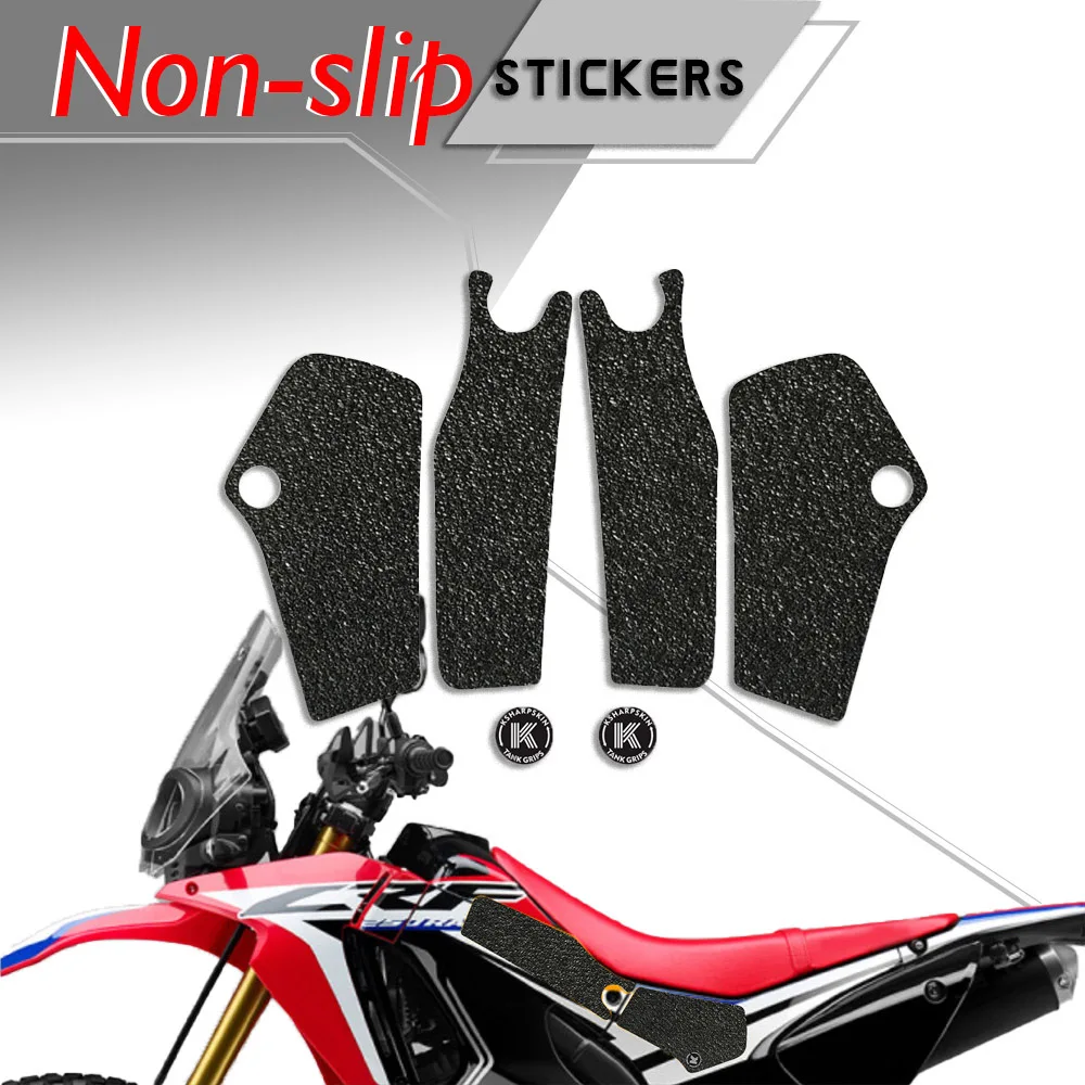 Adesivi 3D Sticker Decal Emblem Protector Tank Pad Tank Grip Per Honda 2017-2018 Crf250L Rally