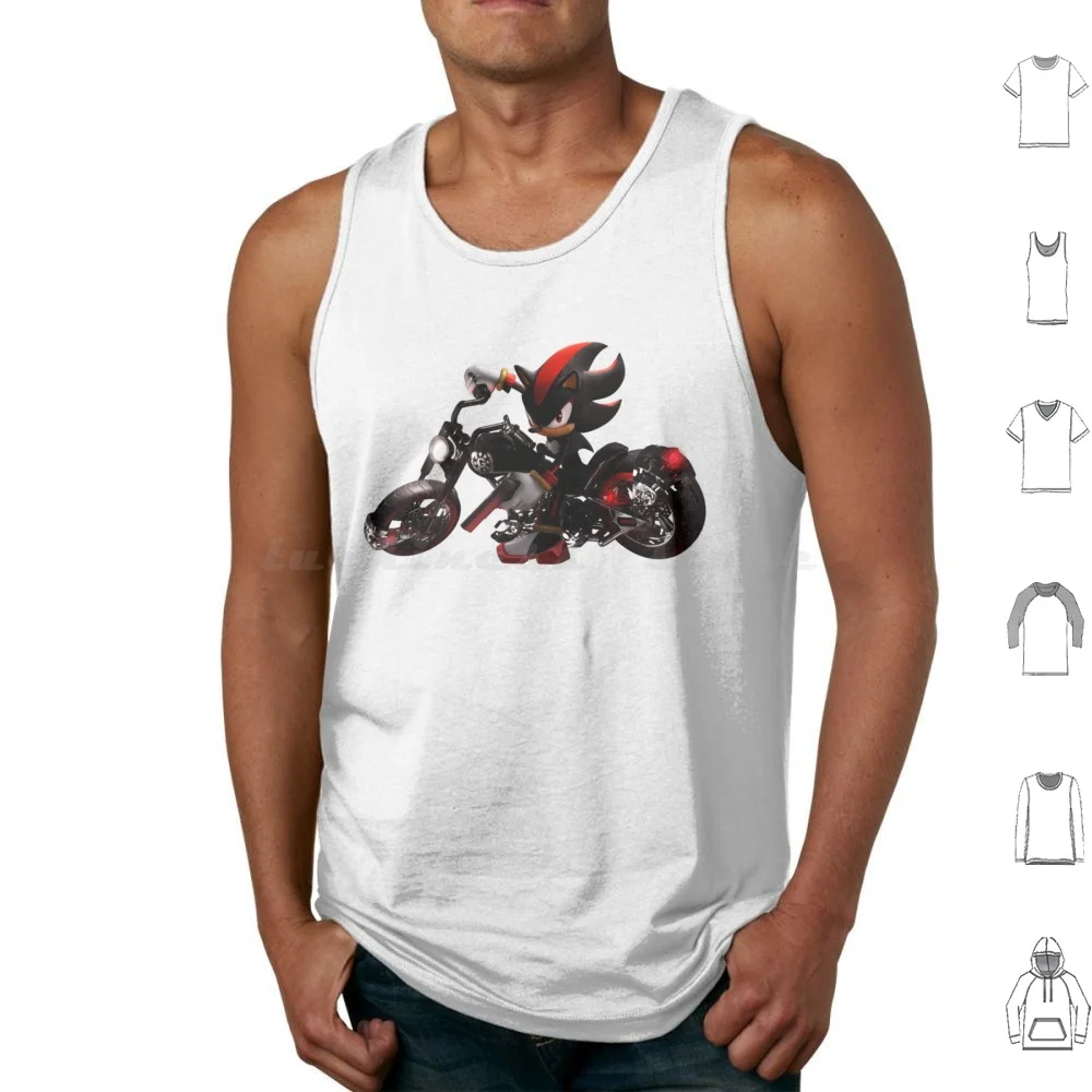 Shadow The Hedgehog Shadow The Hedgehog Shadow The Hedgehog Shadow The Hedgehog T Shirt Big Size 100%