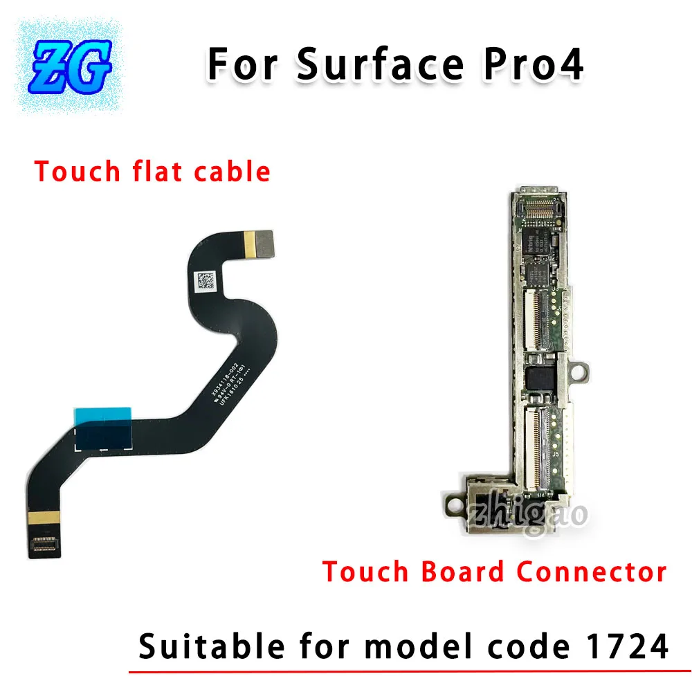 For Microsoft Surface Pro4 Touch Screen Cable Touch Small Board 1724 Touch Flat Cable Touch Driver Board Connector X934118-002