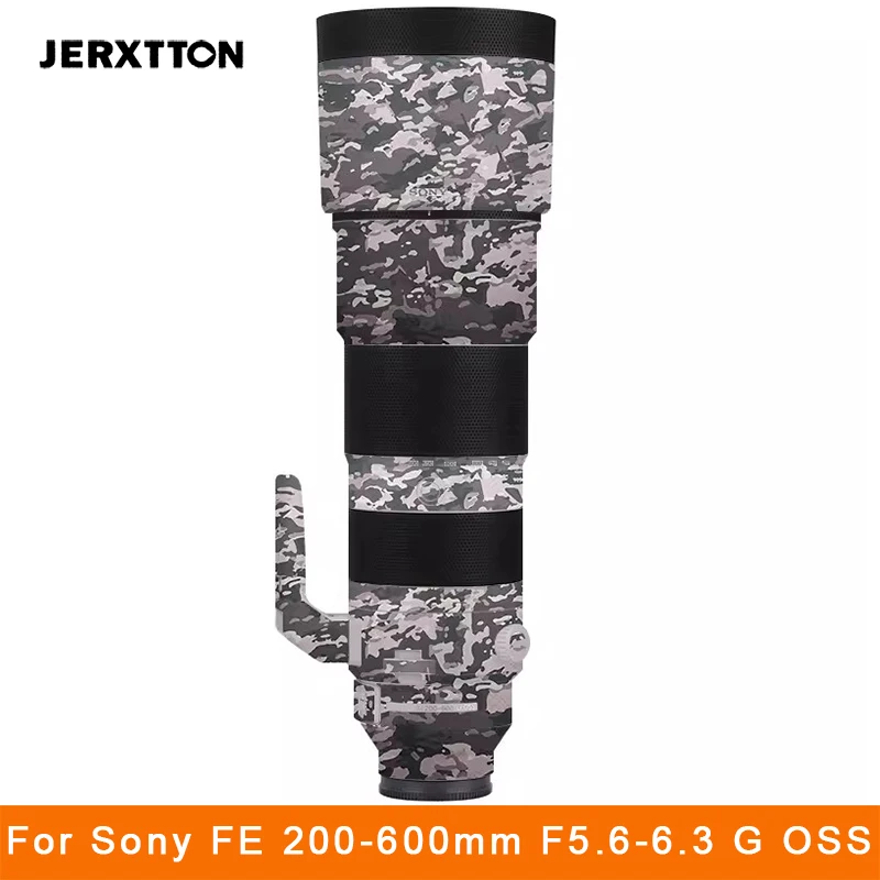 Per Sony 200 600 Lens Skin Fotocamera Antigraffio 3M Vinly Wrap Sticker Pellicola Protettiva Per Il Corpo Decalcomania Fe 200-600Mm F5.6-6.3 G Oss