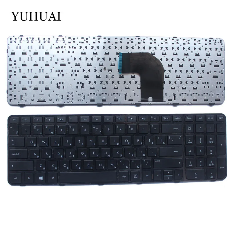 Tastiera Russa Per Hp Pavilion 681800-251 673613-251 699497-251 700271-251 Aer36701310 Sg-55120-Xaa Ru Tastiera Bianco/Nero